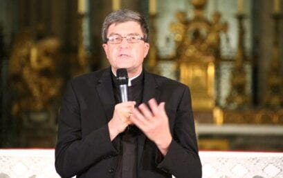 Leçon de théologie inaugurale à l’INSR par Mgr Eric de Moulins-Beaufort