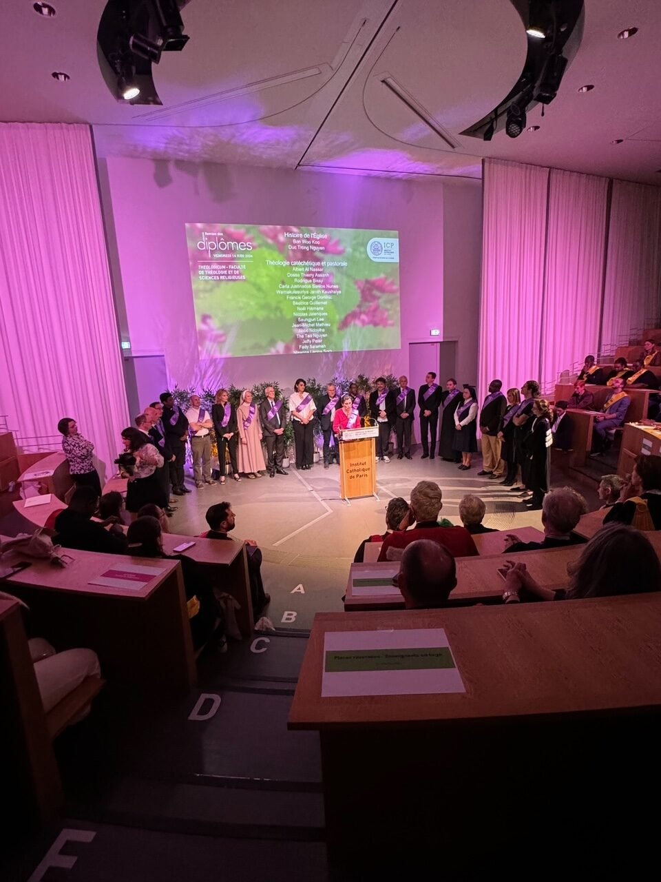 Remise des diplômes à l’ICP – juin 2024 Remise des diplômes à l’ICP – juin 2024