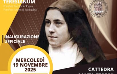 Inauguration de la chaire de Thérèse de Lisieux, à la faculté de théologie pontificale du Teresianum