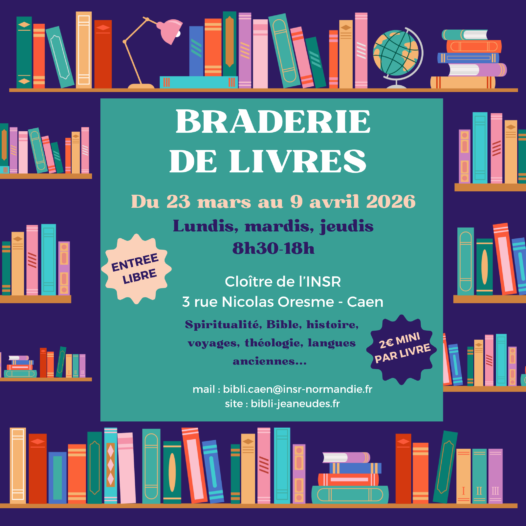 Braderie de livres à Caen