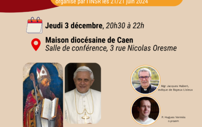 Du Pape Benoît XVI au Pape Léon XIV, deux papes augustiniens.